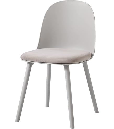 Amazon｜関家具(Sekikagu) ダイニングチェア ホワイト 座面高：38 (cm